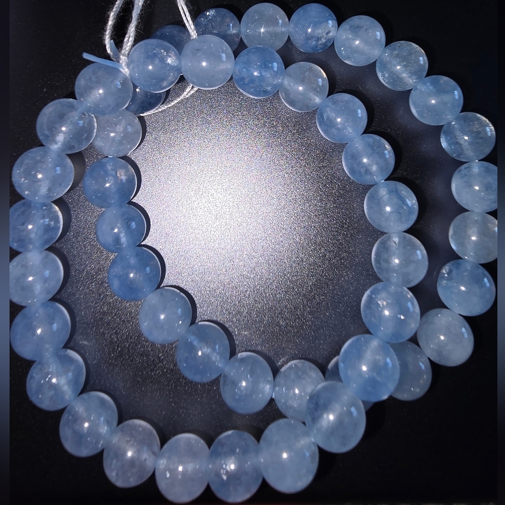 8mm HQ Aquamarine Bracelet